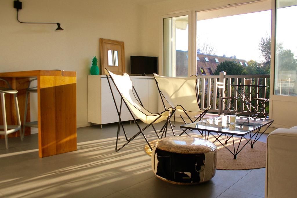 Appartement Le Clos de Sablier Tourgeville Kamer foto