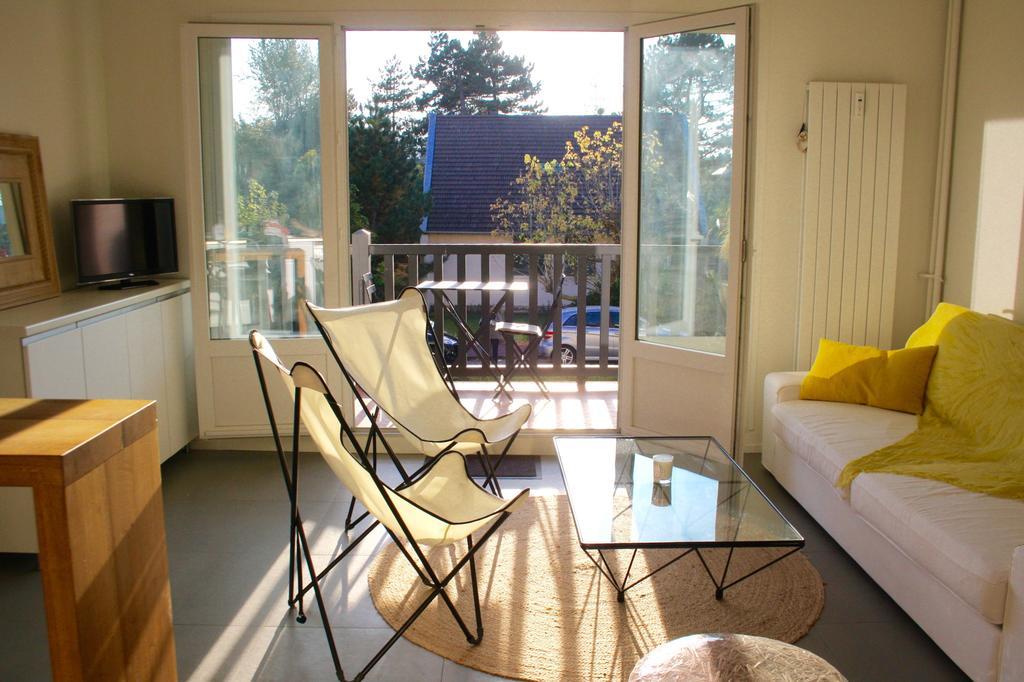 Appartement Le Clos de Sablier Tourgeville Kamer foto